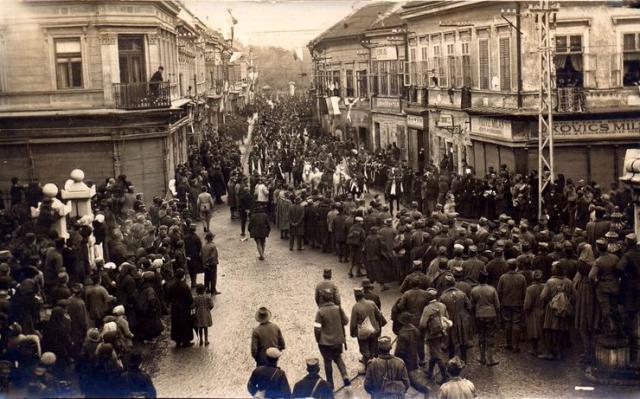 uulazak srpske vojske u novi sad
