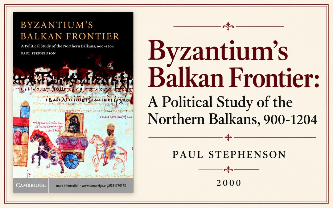 Byzantium’s Balkan Frontier: A Political Study of the Northern Balkans, 900-1204 — Paul Stephenson, 2000. Приказна слика са корицом књиге.